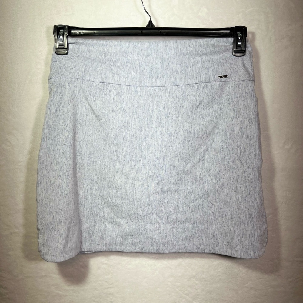 S.C.&Co Blue White Tummy Control Skort Womens L Stretch Summer Golf - Picture 10 of 10